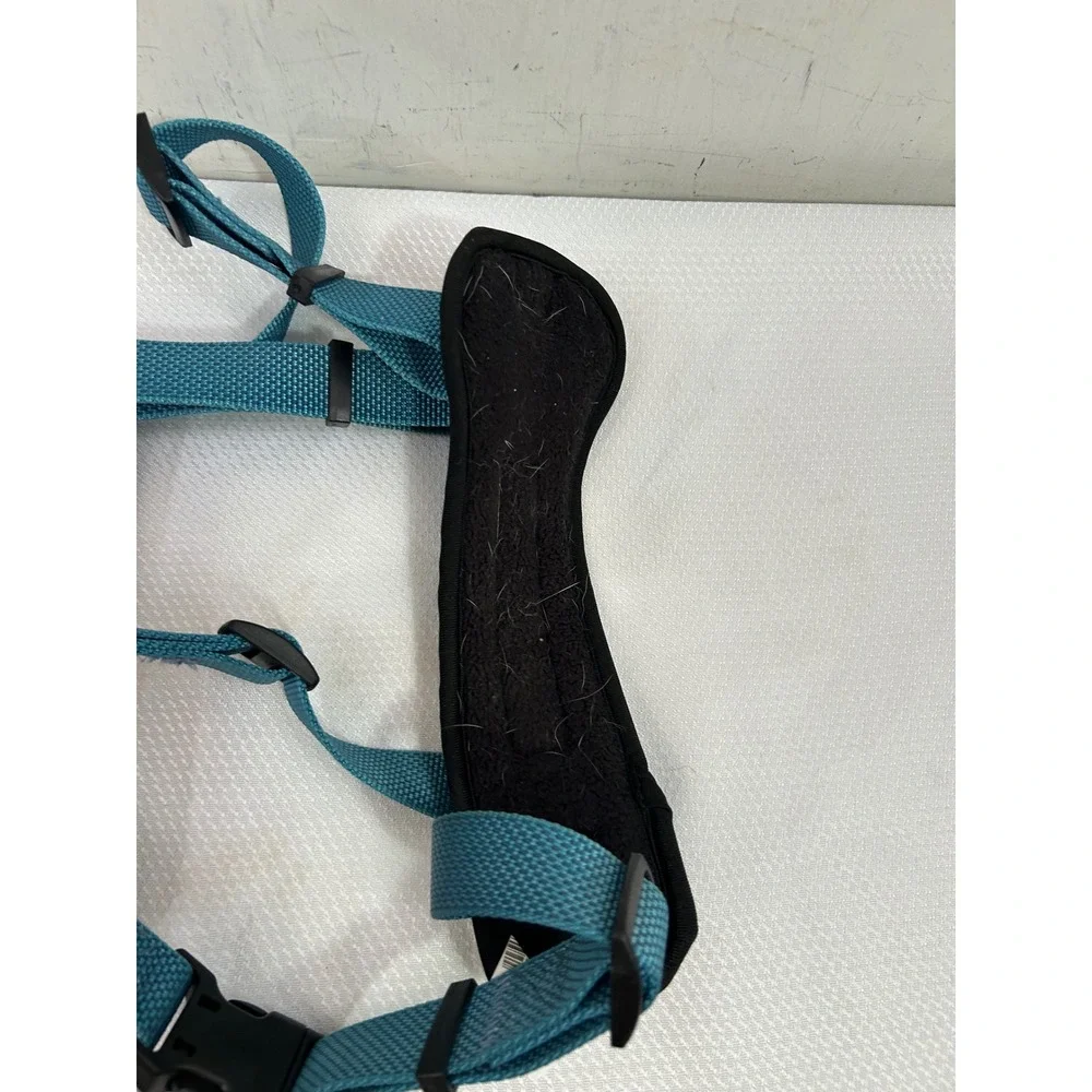 KONG 2.0 Traffic Dog Harness Large Teal Blue Padded Adjustable Large Dog